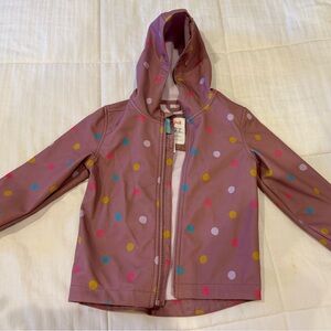 Cat & Jack Pink Jacket with Colorful Dots